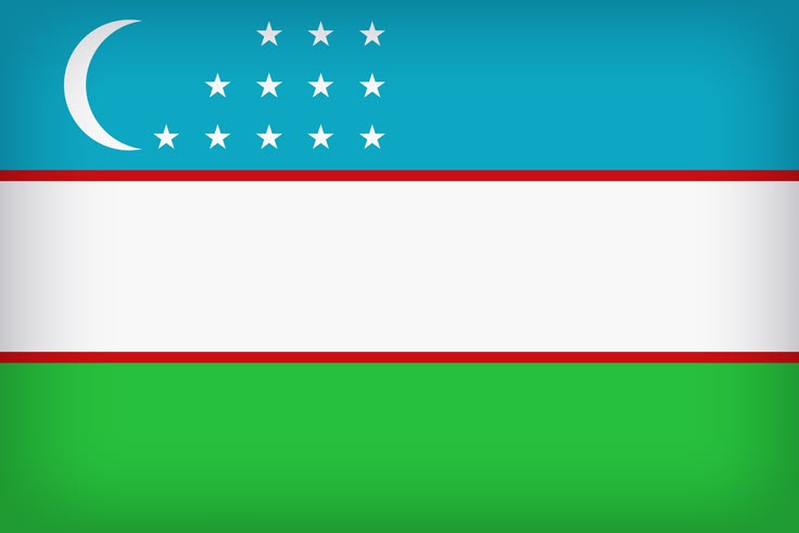 Uzbekistan Flag